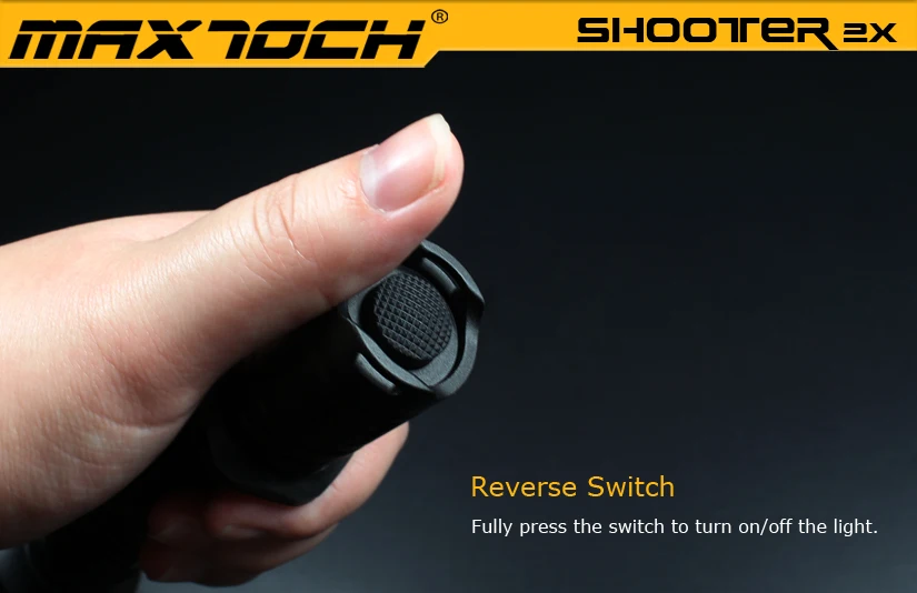MAXTOCH Shooter 2X красный луч 750 м+ расстояние, 270lm, красный светодиодный Дальний Красный светильник, ночной охотничий фонарь