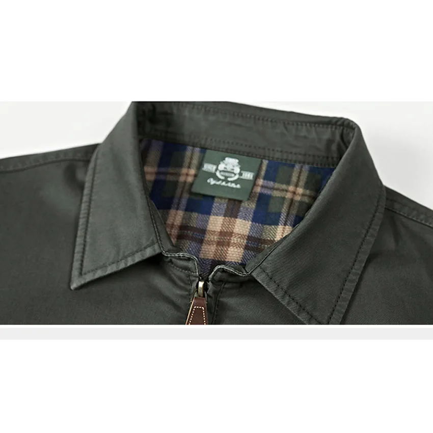 AFS JEEP мужские повседневные куртки из хлопка Промытые пальто армейская Военная