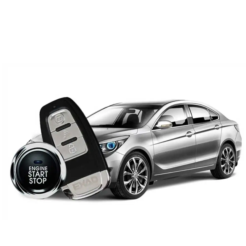 PKE Smart Car Alarm System With Passive Auto Lock/ Unlock Car Door Keyless push Button Start Stop,Remote Start Stop For Toyota