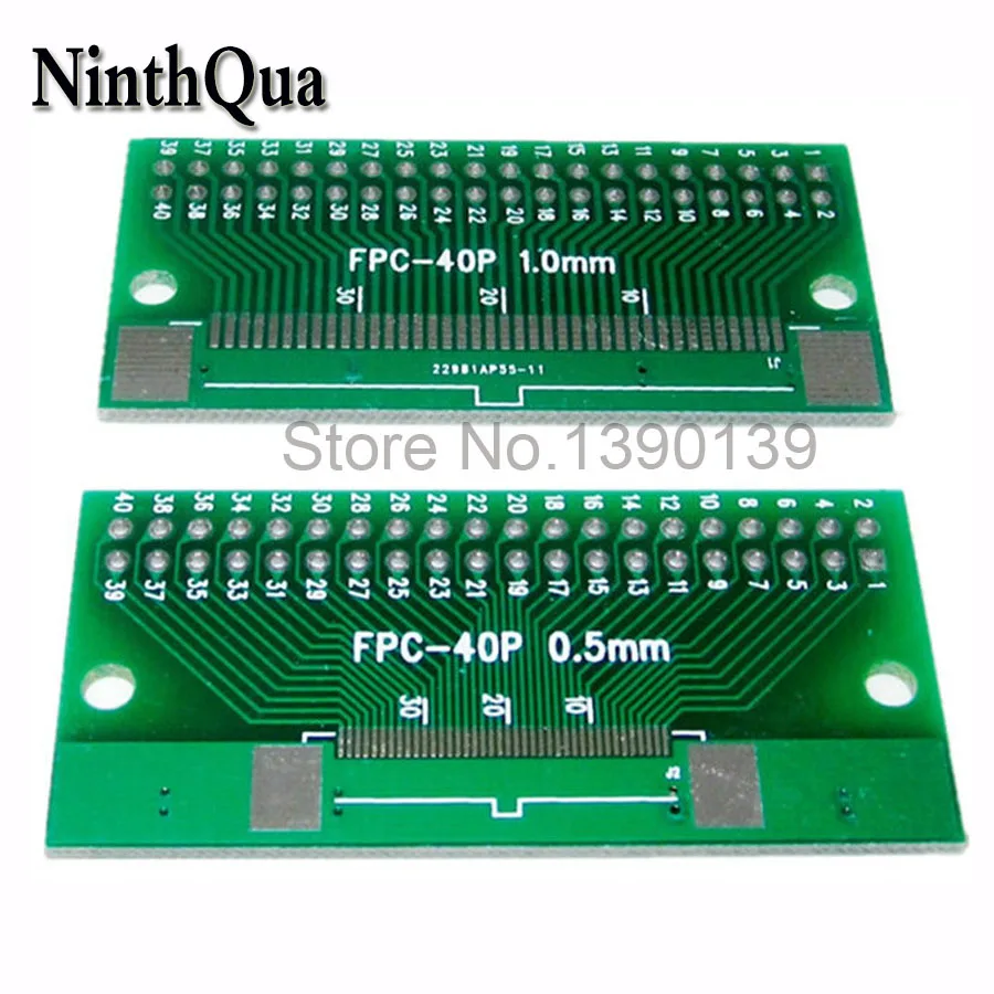 5 шт./лот 40P FFC FPC Адаптерная пластина 0 мм/1 мм Шаг до 2 45 40Pin плоский кабельный разъем