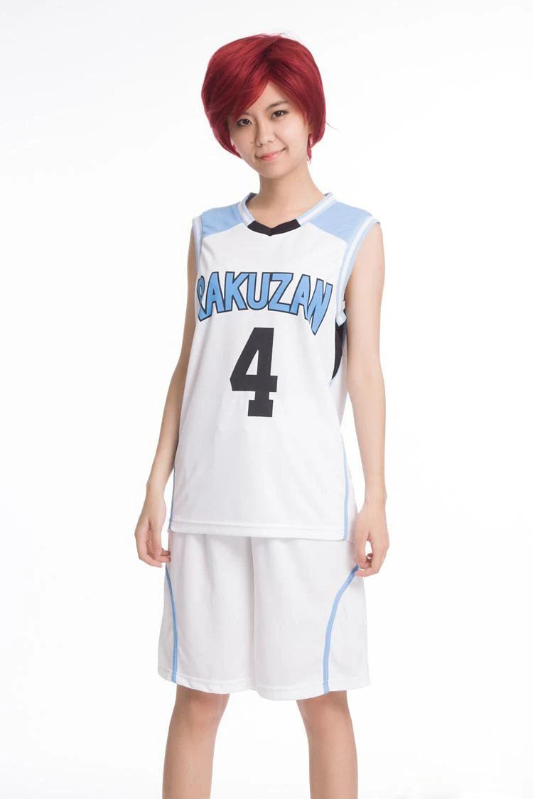 Костюм для косплея Kuroko no Basuke ракузан высокий Акаси сейюр № 4 спортивная одежда