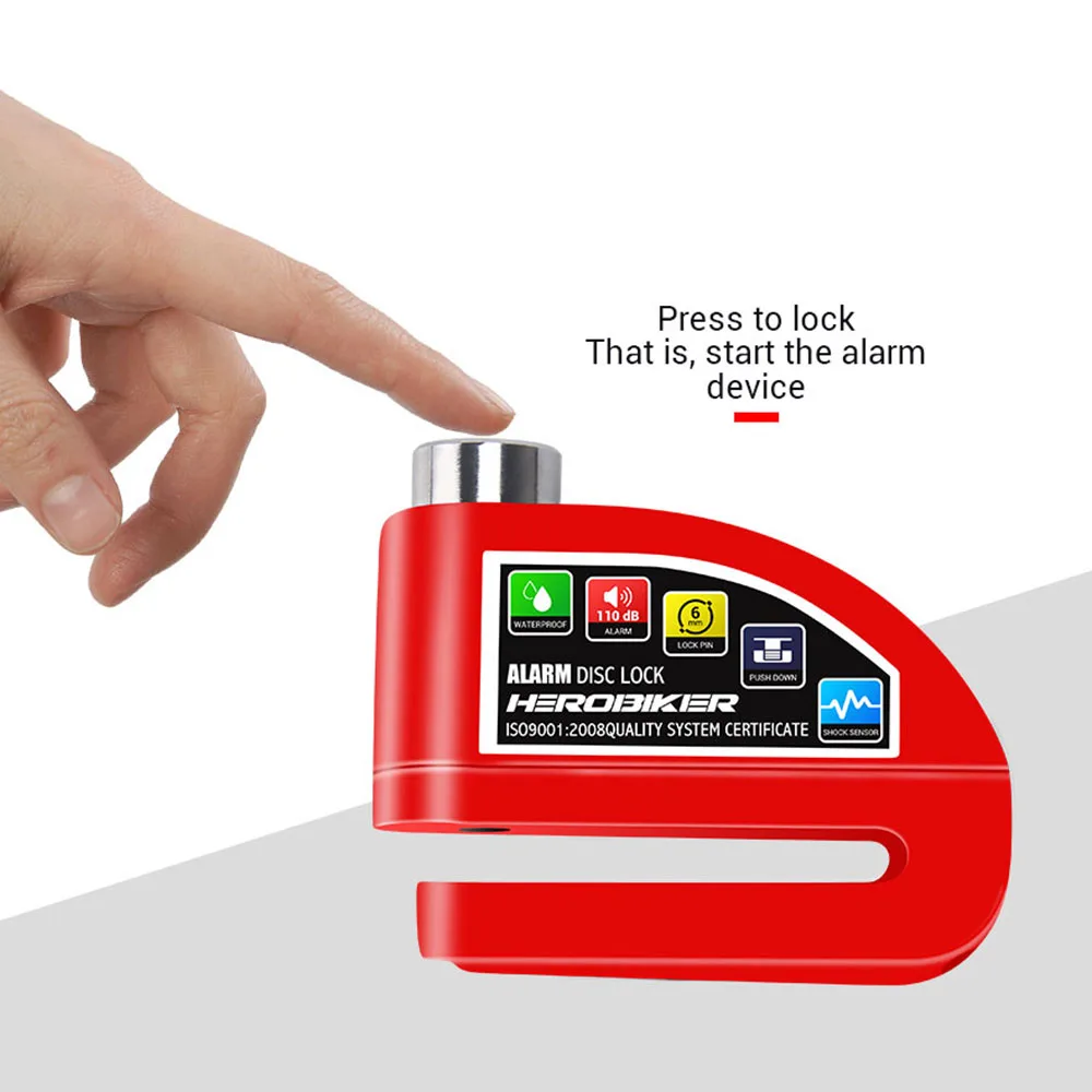 Противоугонная система сигнализации для мотоциклов водонепроницаемый цилиндр с