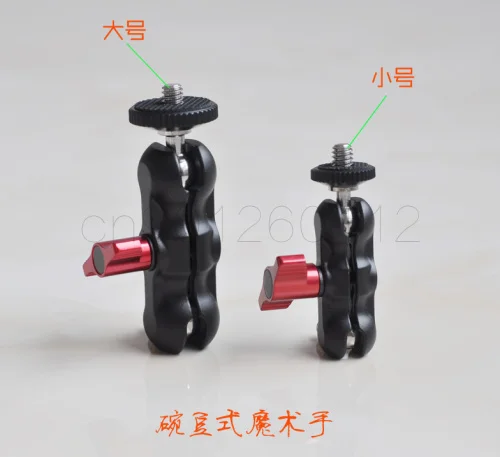 Шарнирное крепление Magic Arm для монитора с двойной шаровой головкой + винт 1/4 дюйма