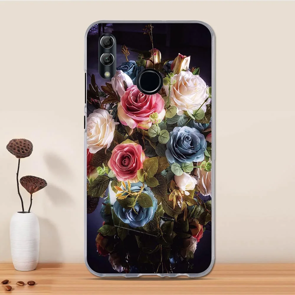 Чехол для huawei Honor 10 Lite, силиконовый чехол, ТПУ, чехол для huawei P Smart 8C 8X Max View 20 10 Note 10, чехол