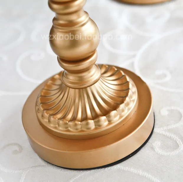 Золото / розовый белый 3 шт./компл. металлического железа торт стенд кекса запад