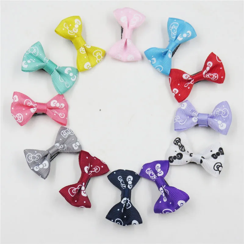 2 шт./лот милая заколка для волос с маленькими бантиками девочек детские