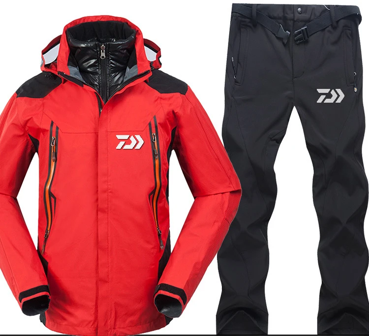 2019 Daiwa Рыболовная рубашка осень зима мужские спортивные походные альпинистские