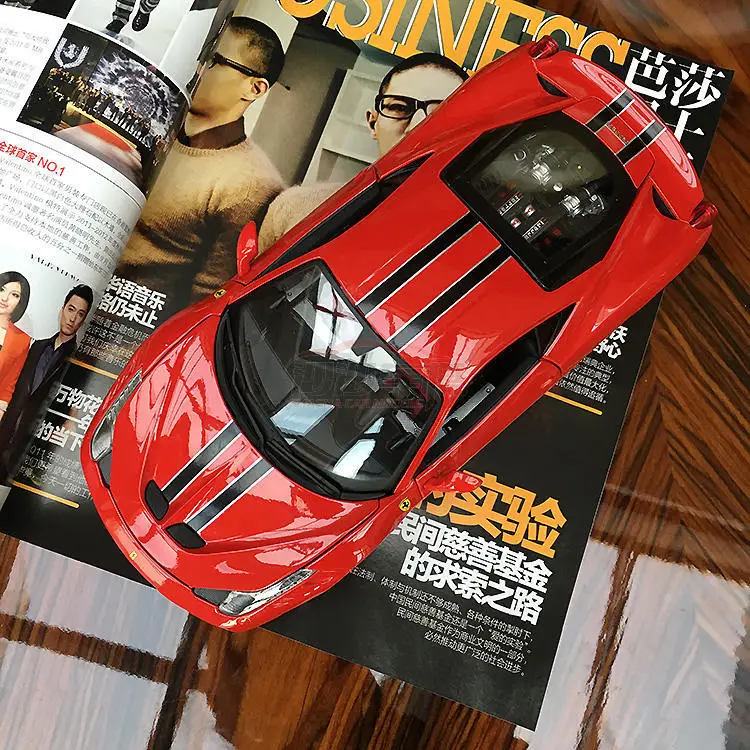 Литой металл 1/18 Fine Edition Supercar 458 Speciale Настольный дисплей коллекция моделей игрушек для детей