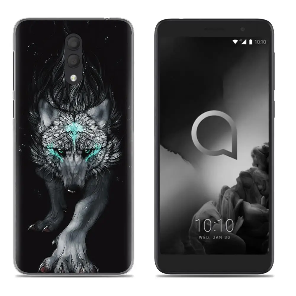 17 Противоударный чехол для телефона Alcatel 1X(), без отпечатков пальцев, стильный дизайн, задняя крышка для телефона, ТПУ, силиконовый чехол для телефона - Цвет: 17