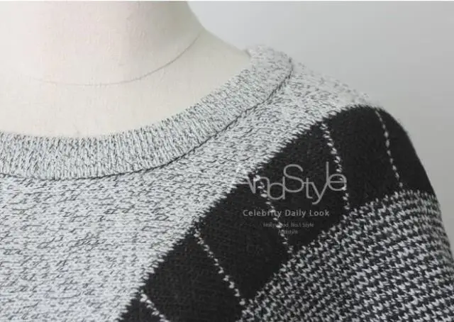 

Europe style office lady o-neck fashion woman knit sweater long sleeve elegant cloak tassel geometric female sweater