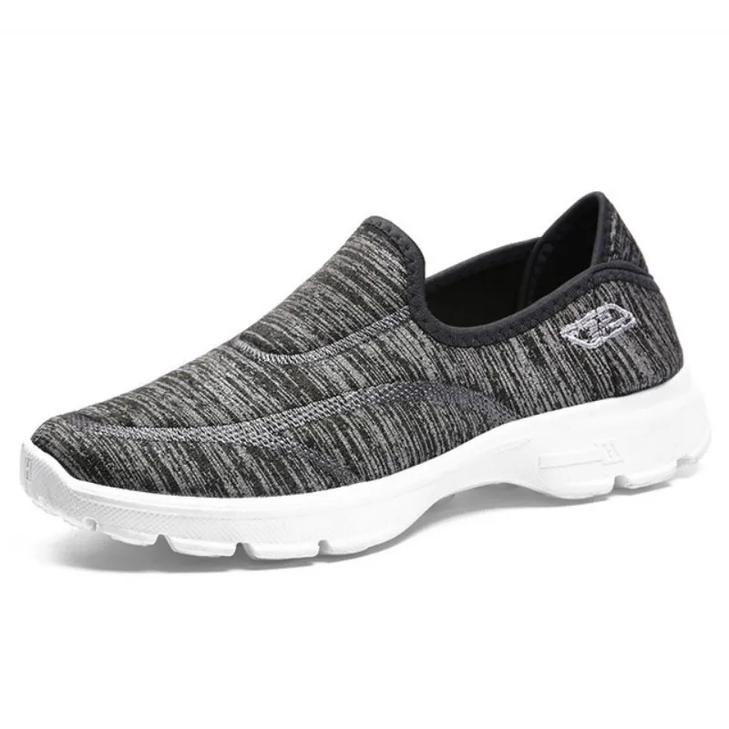 

Women Sneakers Female Knitted Vulcanized Shoes Casual Slip On Ladies Flat Shoe Mesh Trainers Soft Walking Footwear Zapatos Mujer
