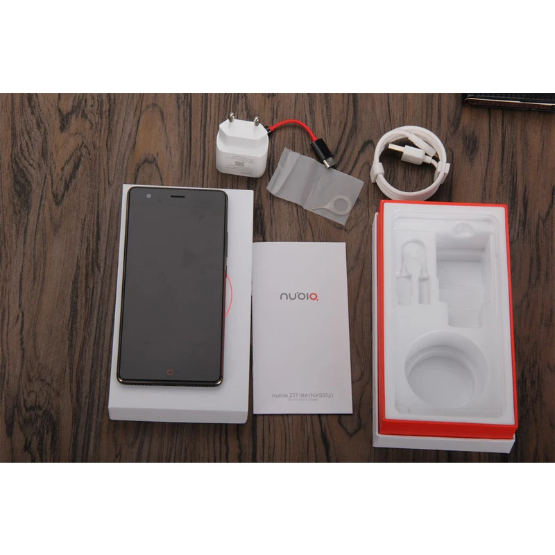 Нубия Z17 Lite 5 дюймов 6 ГБ 4G B LTE смартфон ободок-менее Snapdragon 653 Octa Core Dual 13.0MP сзади