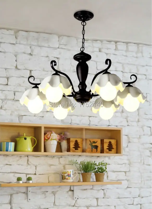 Новая Изысканная Керамическая люстра американская Континентальная