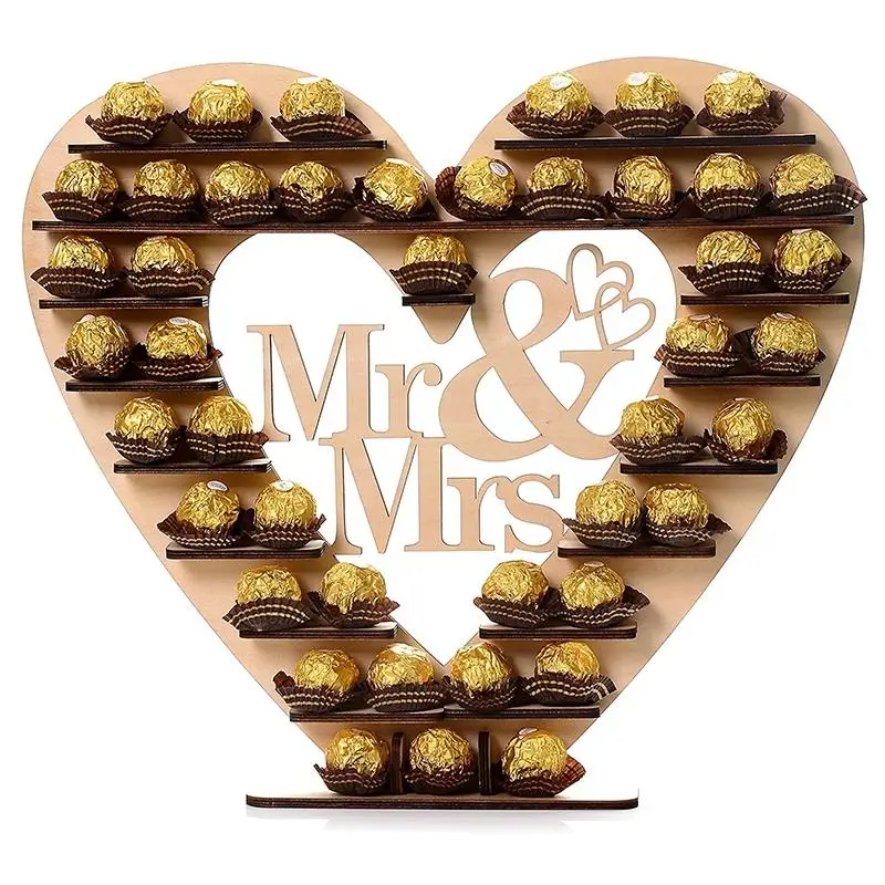 Деревянный дисплей для дерева AsyPets Mr & Mrs подставка украшения свадьбы 30|mr mrs wooden|mr