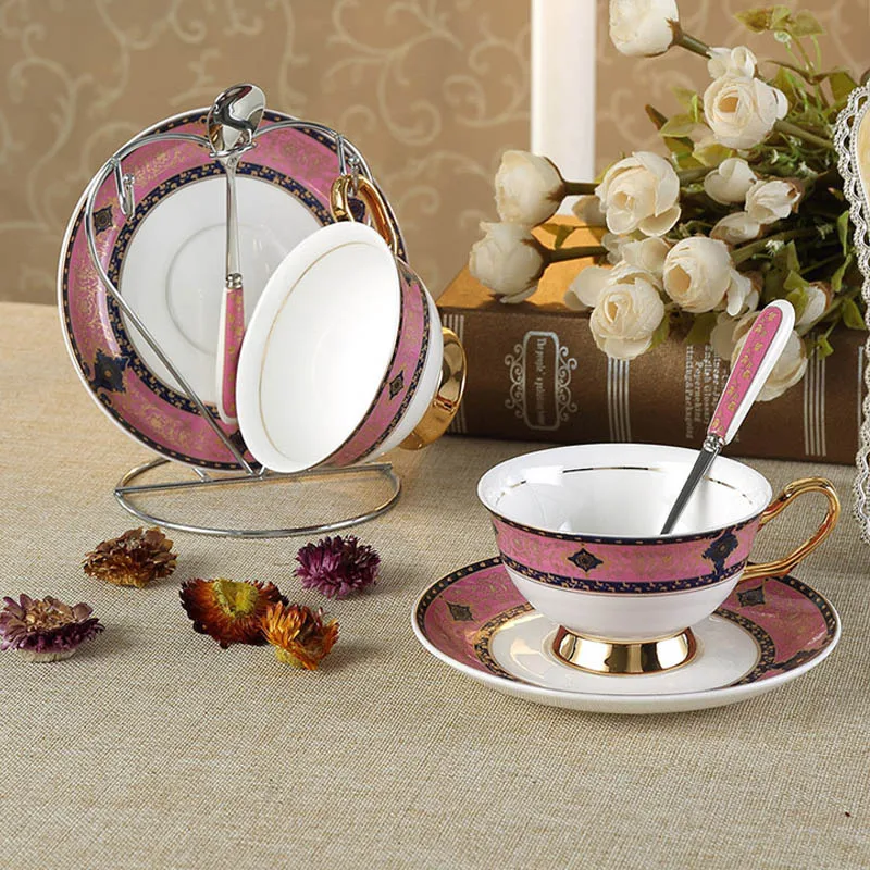 Высококачественный костяной фарфор королевская классическая чайная/кофейная