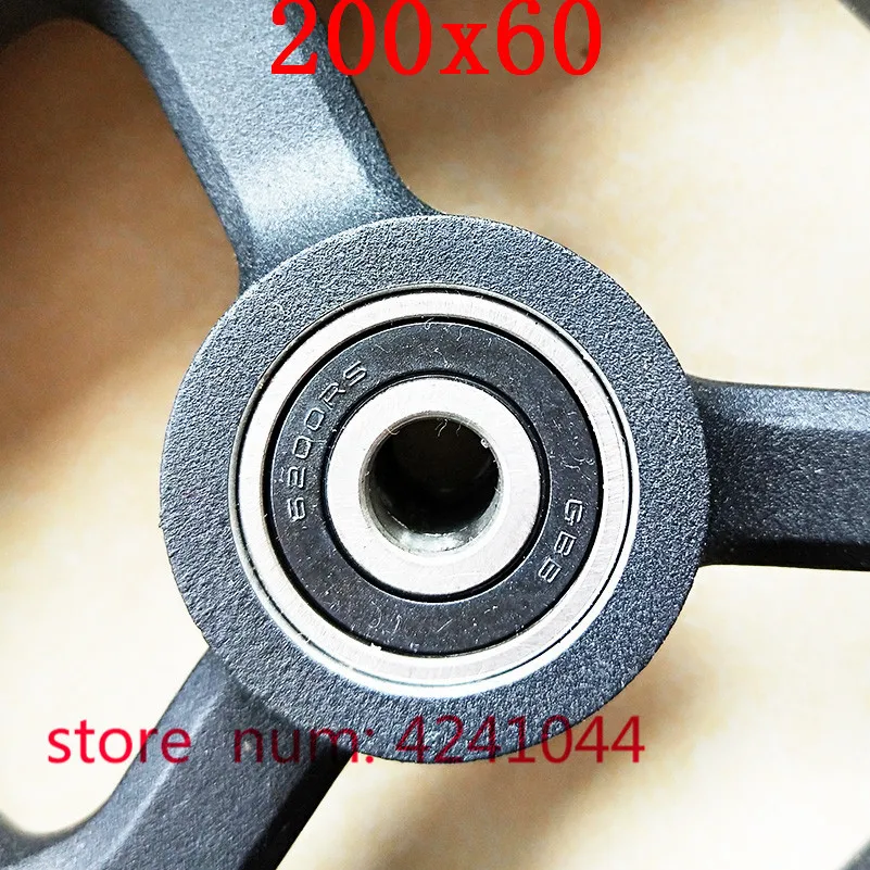 Аксессуары для мотоциклов колеса 200x60 твердые шины и диски электрического