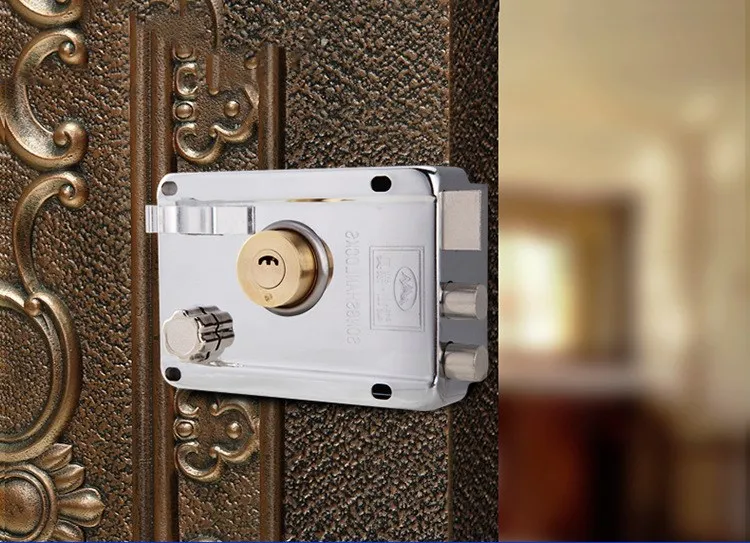 Бесплатная доставка вне старый Anti-Theft железный замок Полумесяца анти-брейк Core