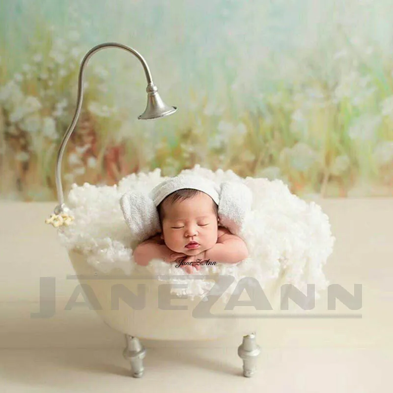 DD-106 Jane Z Ann реквизит для фотосъемки новорожденных, железная Ванна, Душ, ведро для детской фотосъемки, аксессуары для фотосъемки, студийный реквизит для новорожденных - Цвет: DD-106