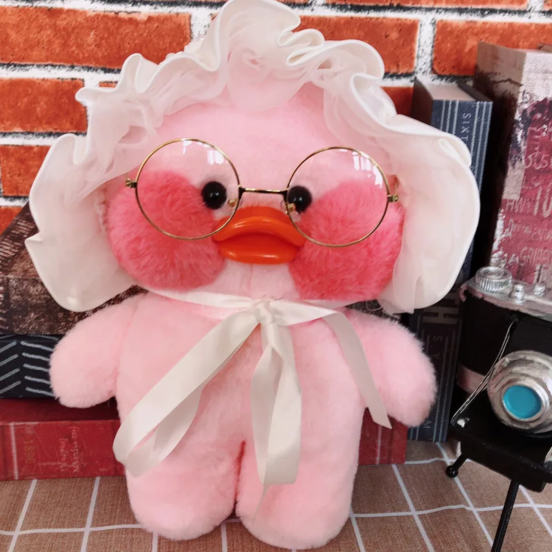 30 см Kawaii LaLafanfan кафе утка плюшевая игрушка мультфильм Милая набивная Кукла Мягкие
