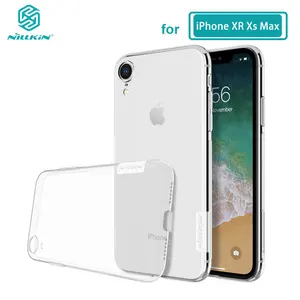 Для iPhone 11 чехол Nillkin серии Nature прозрачный корпус мягкий TPU чехол для iPhone 12 Mini Pro Xs Max XR 7 8 Plus SE 2020 чехол