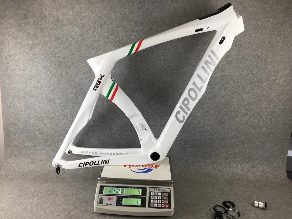 Cipollini RB1K один итальянский Чемпион блестящая рама белый карбоновый дорожный велосипед велосипедная Рама из углеродного сплава рама