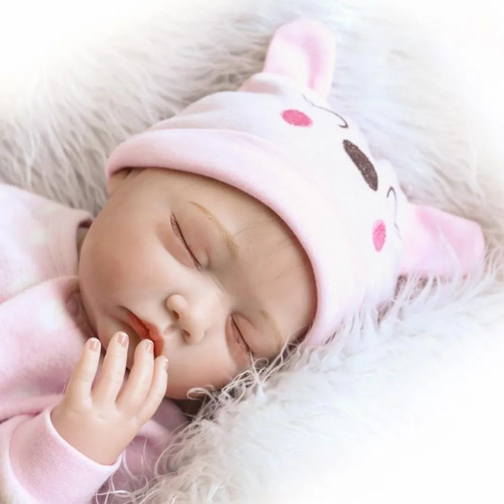 Npk коллекции bebe Кукла реборн с мягкой силиконовой девушка тела Новорожденные