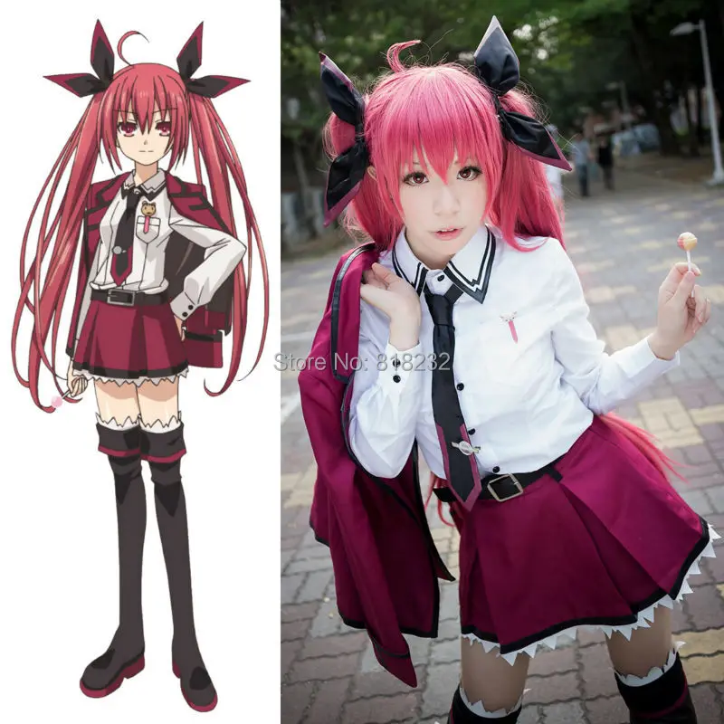Школьная форма для свиданий и выступлений Itsuka Kotori наряд костюмированной
