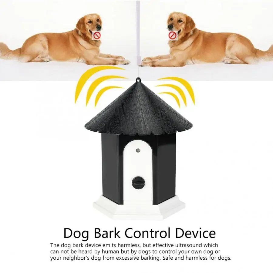 Отпугиватель домашних собак миниатюрный Водонепроницаемый ультразвуковой