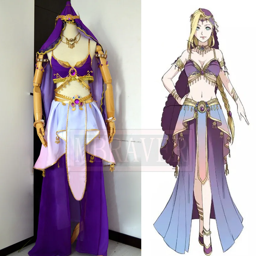 Костюм для косплея Yamanaka Ino персидский стиль Хэллоуин|cosplay costume|naruto cosplayhalloween cosplay |