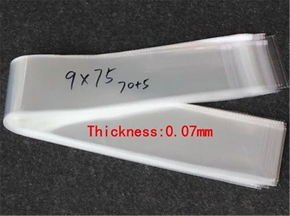 Self Adhesive Clear Cellophane Resealable Plastic Packaging Bags 100pcs | Дом и сад