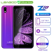 LEAGOO Z10 Android мобильный телефон 5," 18:9 полный экран 1 Гб ОЗУ 8 Гб ПЗУ MT6580 четырехъядерный 2000 мАч 5 Мп камера Две sim-карты 3G смартфон LEAGOO Z10 Android мобильный телефон 5," 18:9 полный экран 1 Гб ОЗУ 8 Гб ПЗУ MT6580 четырехъядерный 2000 мАч 5 Мп камера Две sim-карты 3G смартфон