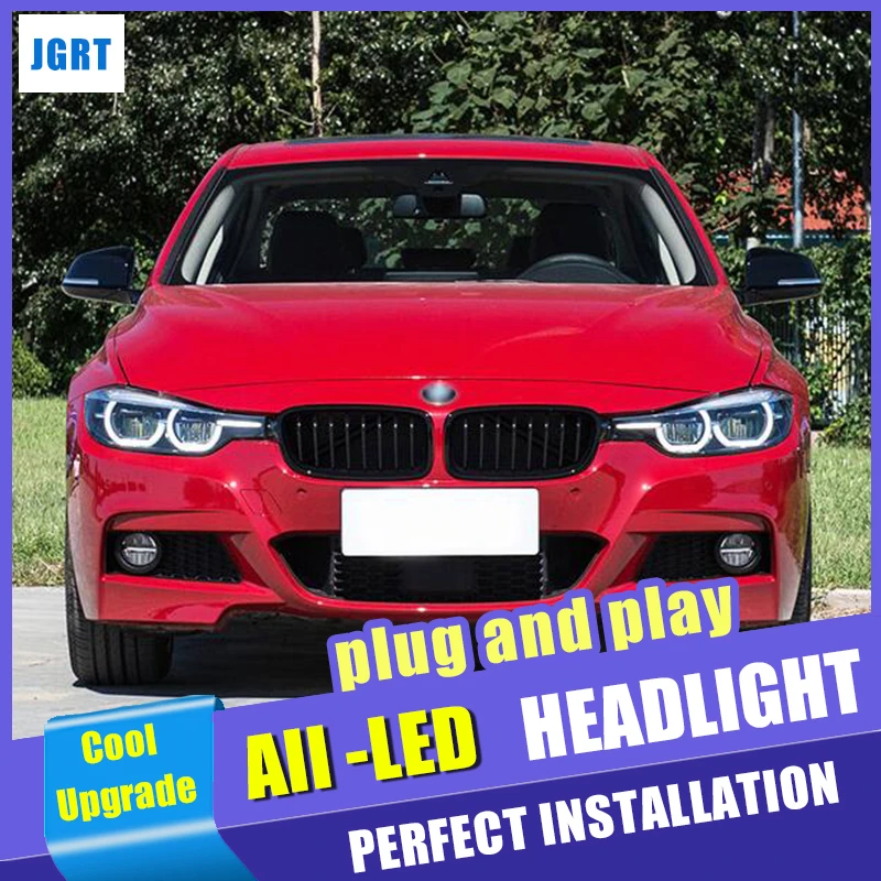 Автостайлинг для BMW 3 серии F30 передсветильник ры s 2013-2015 двухлучевой объектив