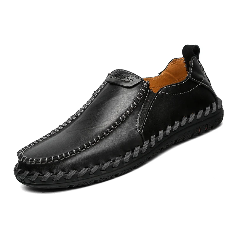 ZUNYU 2018 Fashion Comfortable Casual Shoes Loafers Men Quality Genuine Leather Flats Hot Sale Moccasins | Обувь