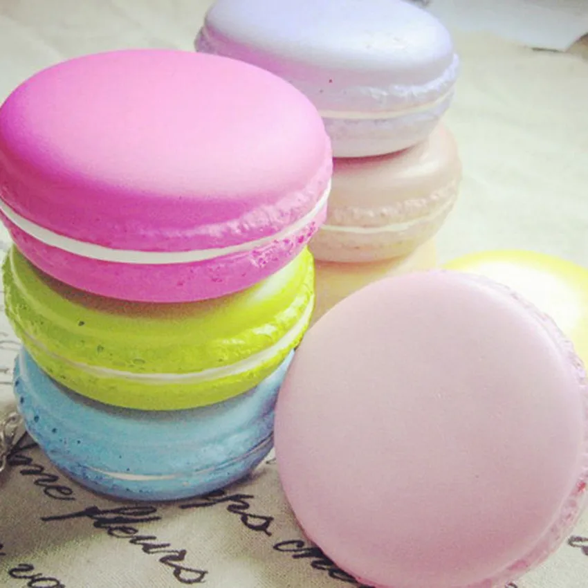 XRNT 4CM Simulation of kitchen toys Candy Colors Scented Macaron Squishy | Игрушки и хобби