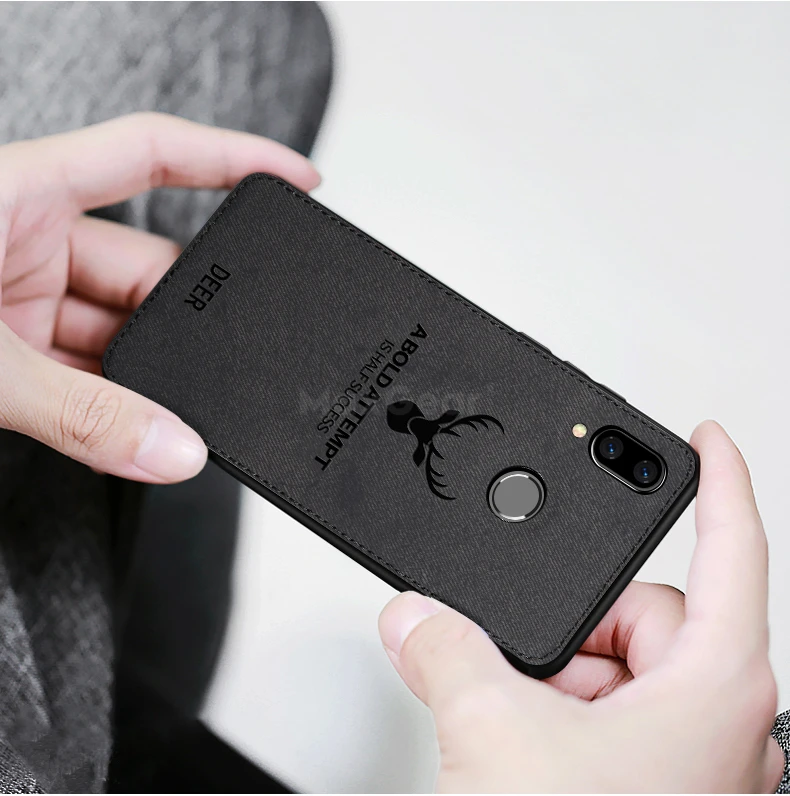 Batman Deer Cloth Case For Huawei Honor 8 8C 8X MAX 9 9i 10 Lite Play V10 V9 6X Fabric Soft Cover Nova 2 2s 3 3i |