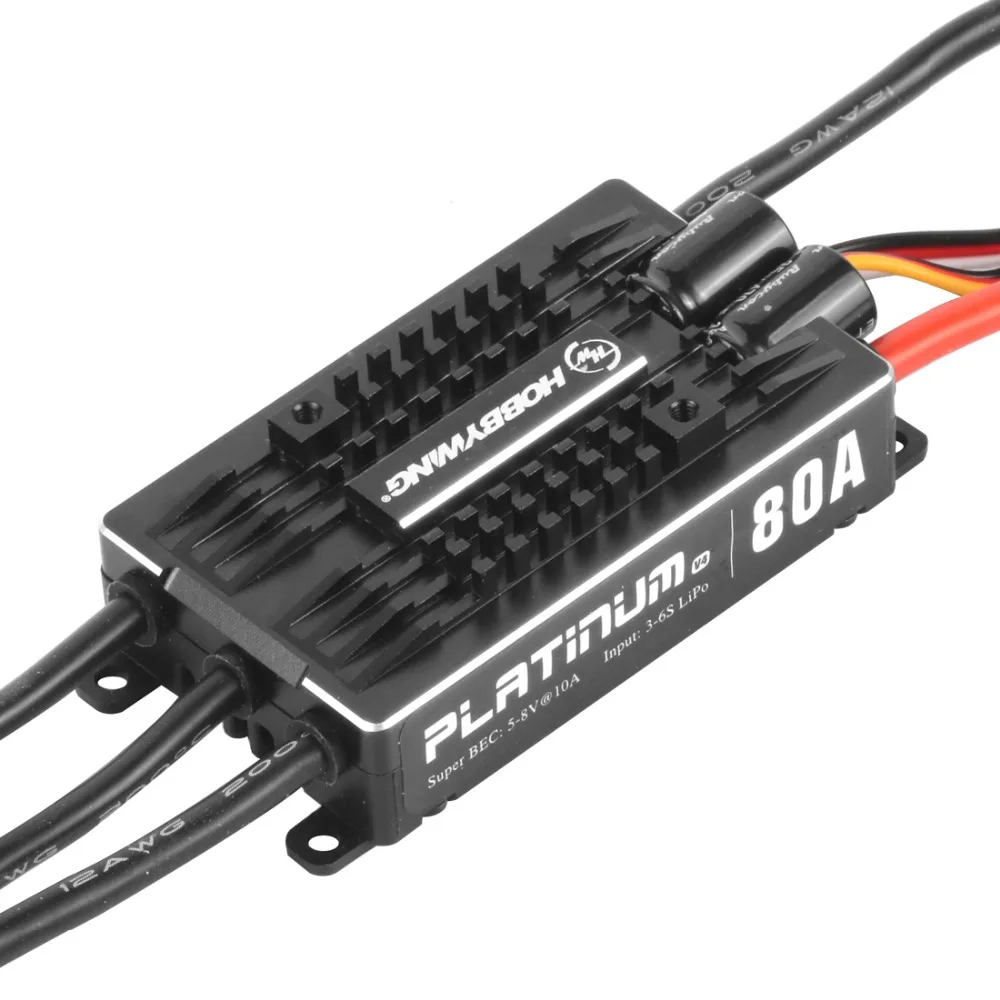 

F17830/31 Hobbywing Platinum Pro V4 120A/80A 3-6S Lipo BEC , ESC