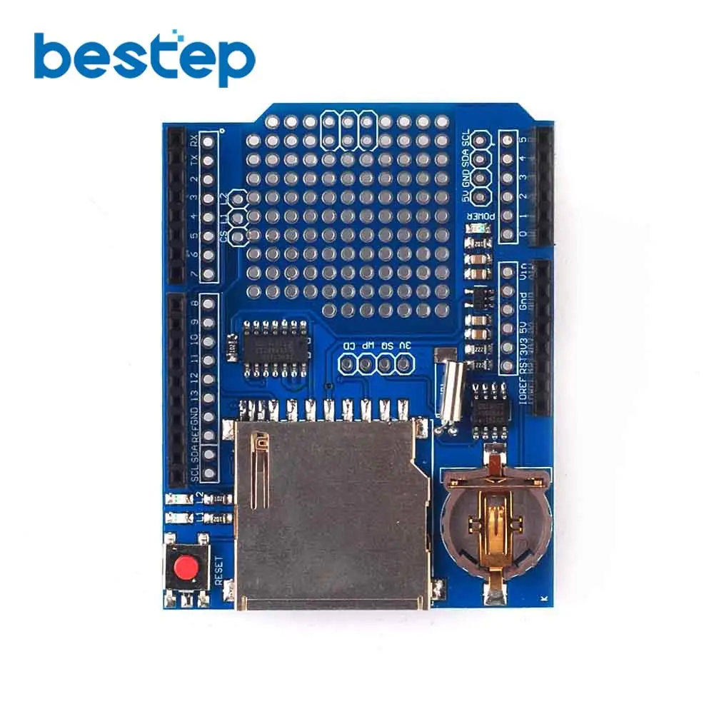 Новый модуль регистратора данных Logging recorder Shield V1.0 для Arduino UNO sd карты