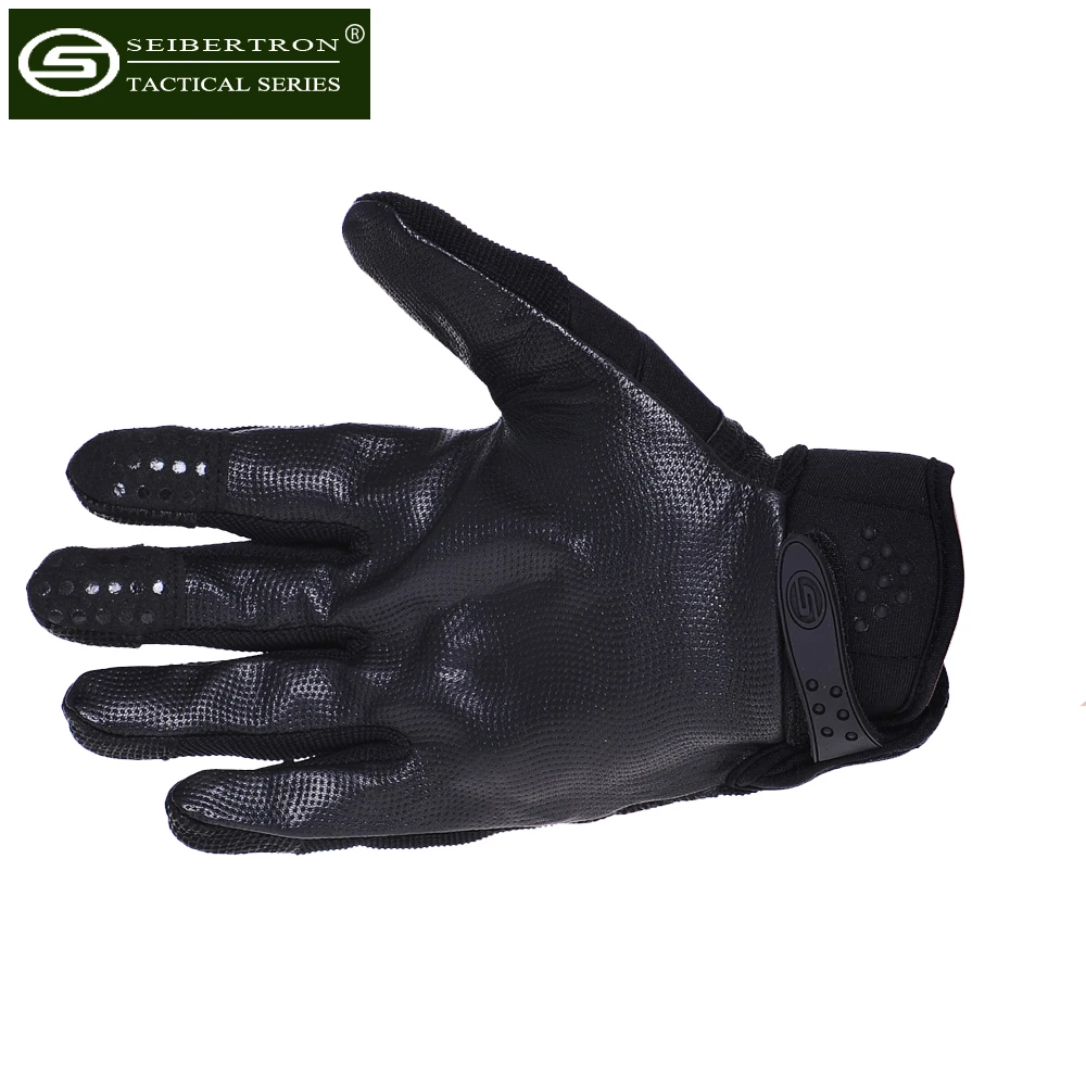 Мужские перчатки с кожаными пальцами военные тактические для страйкбола охоты