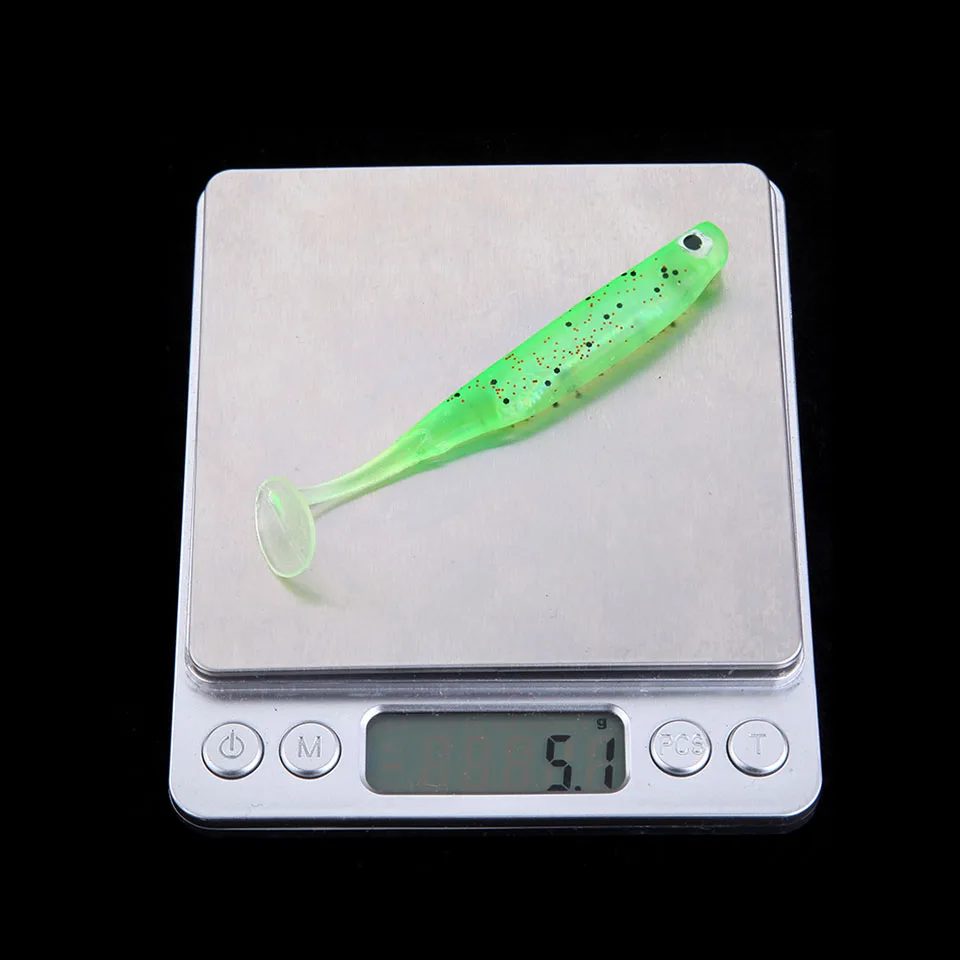 WALK FISH мягкие искусственные приманки с Т-образным хвостом 70 мм 90 2 г | Спорт и