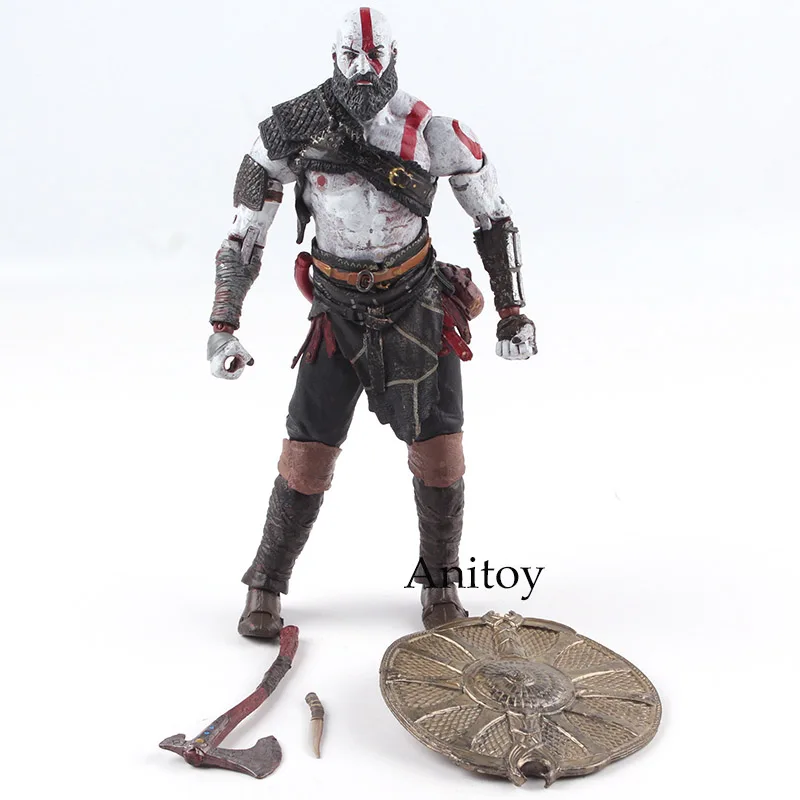 in bag PS4 God of War 4 Kratos фигурка ПВХ Kratos NECA фигурка Коллекционная модель игрушки - Цвет: in bag