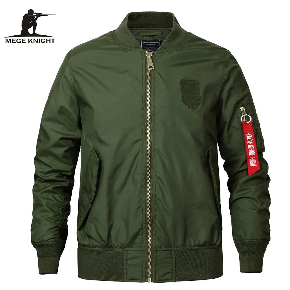Мужская куртка Бомбер Mege ветровка в стиле милитари на осень 2019|coat for men|army coatpilot jacket