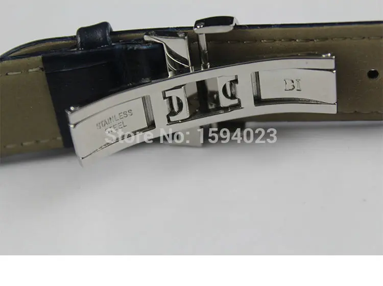19 мм (пряжка 18 мм) PRC200 T055410 T17 T41 T461 Высококачественная Серебряная Пряжка бабочка +