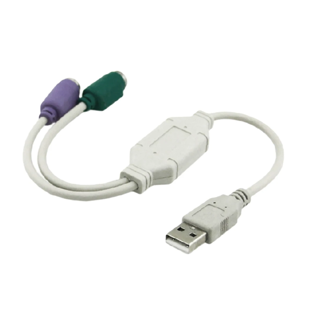 Marsnaska 100% новый 1 шт. USB папа для PS/2 PS2 Женский конвертер Кабель адаптер шнура