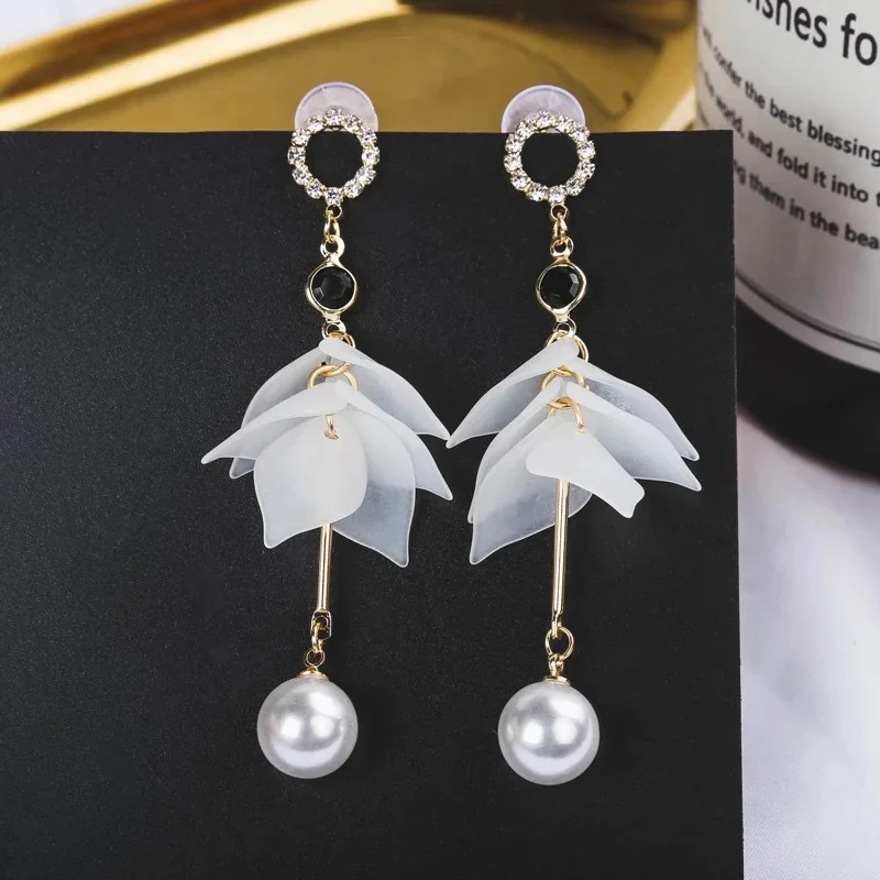 30 шт./лот 20*13 мм 19 цветов Акриловые Листья лепестки Цветок Матовые акриловые