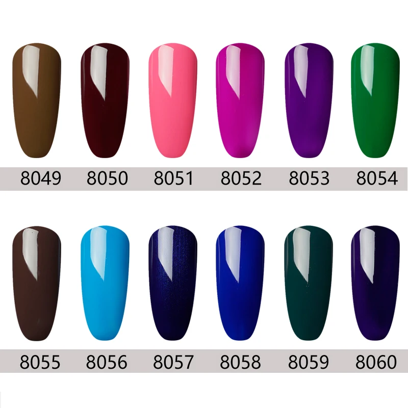 Гель лак NAILWIND для наращивания ногтей чистый цвет 8 мл|gel nail polish|base topgel |