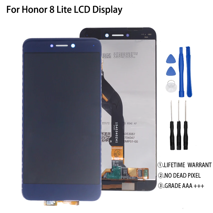 Оригинальный Для Huawei Honor 8 Lite ЖК-дисплей с сенсорным экраном в сборе для PRA-TL10 AL00 |