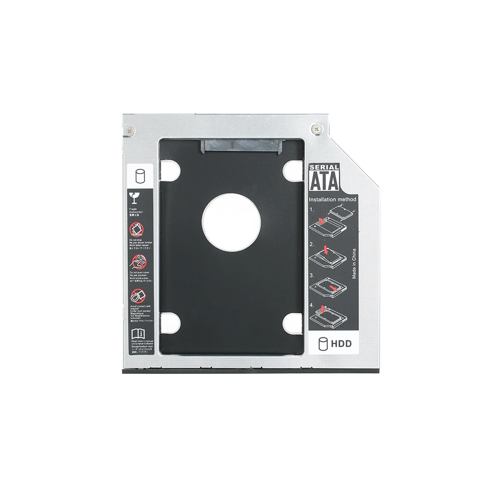 Жесткий диск Caddy лоток SATA 2 HDD SSD Caddy чехол для 12,7 мм универсальный CD/DVD-ROM