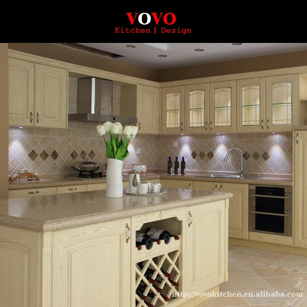 Полностью деревянный кухонный шкаф из золы с островом|wood kitchen cabinets|kitchen cabinetkitchen wood