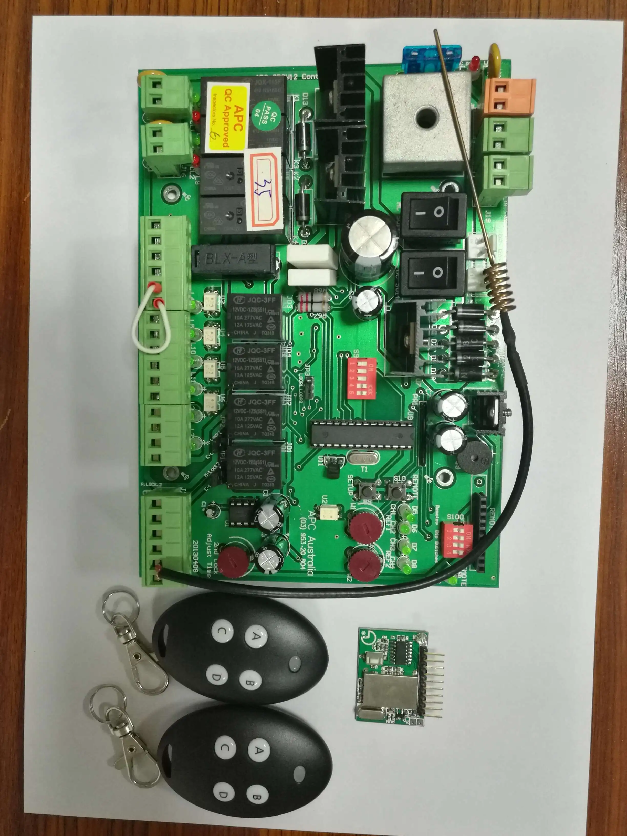 24v 12V dc распашные ворота открывалка управления двигателем постоянного тока блок PCB монтажная плата контроллера