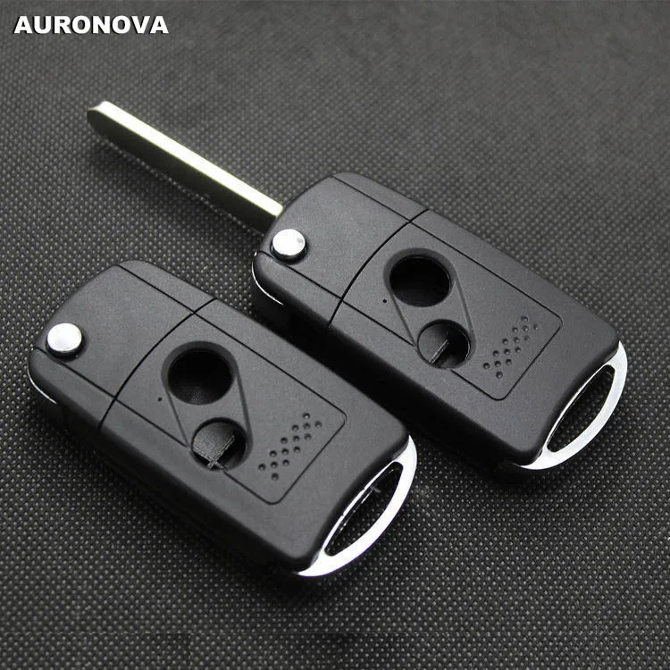AURONOVA новый обновленный Складной Корпус ключа для HONDA Fit Accord Civic Crv 2 кнопки |